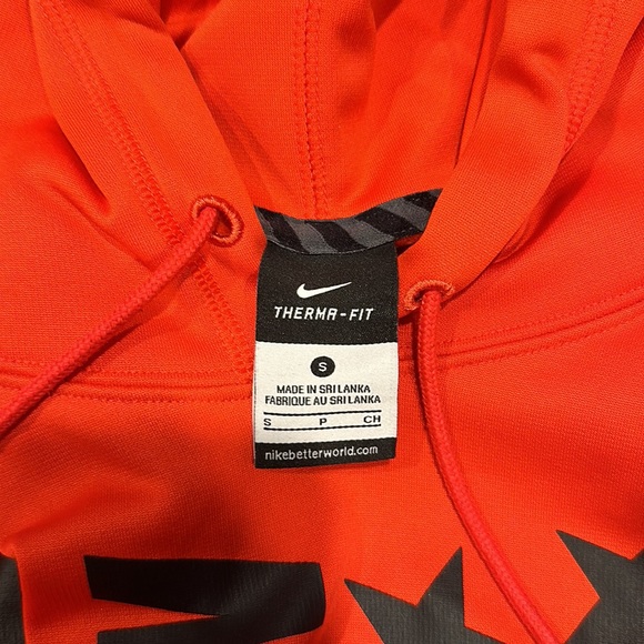Orange Therma-Fit Nike Sweater - Picture 2 of 4